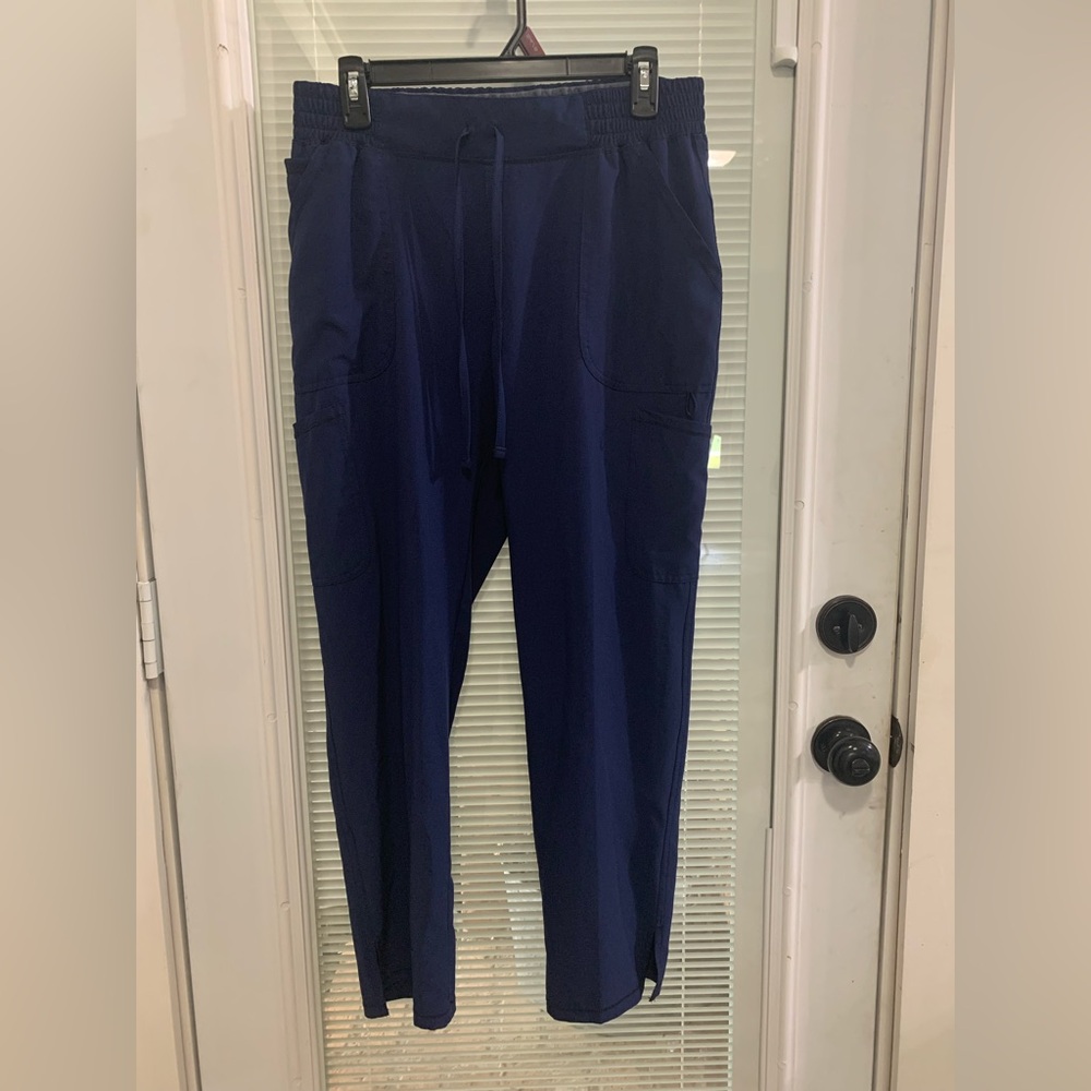 Navy Ladies Sz med petite blue scrub pants